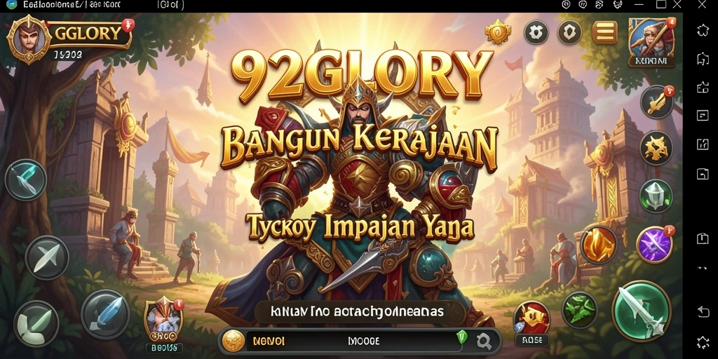 Gameplay interaktif dan menarik dalam 92GLORY.