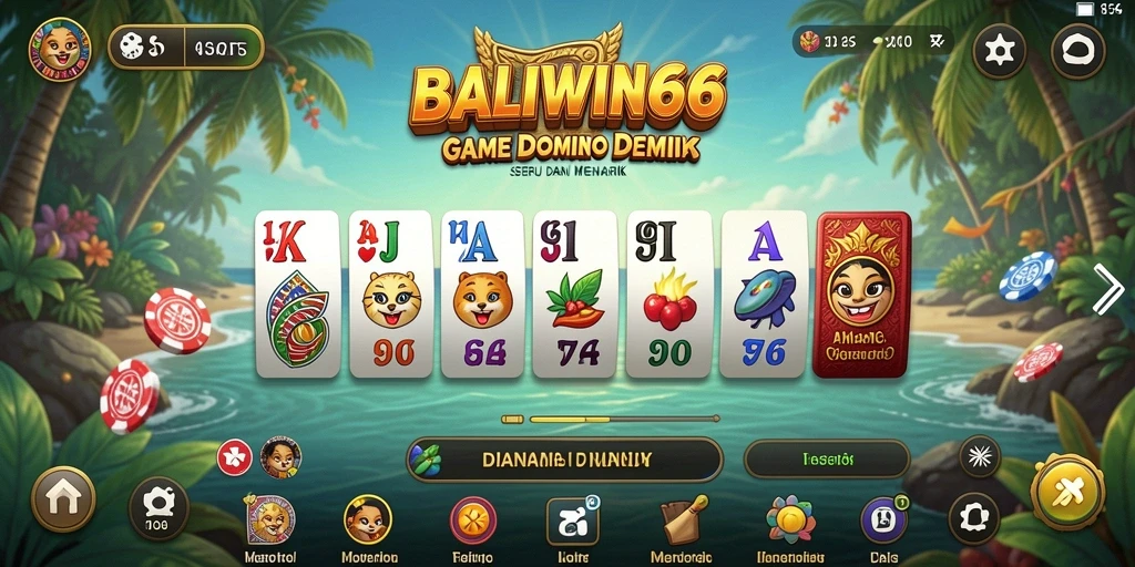 Tampilan gameplay BALIWIN66 yang seru dan interaktif.