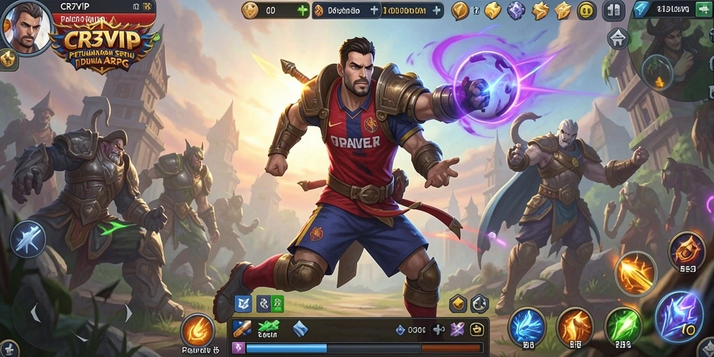 Gameplay menarik di dunia petualangan ARPG yang seru.