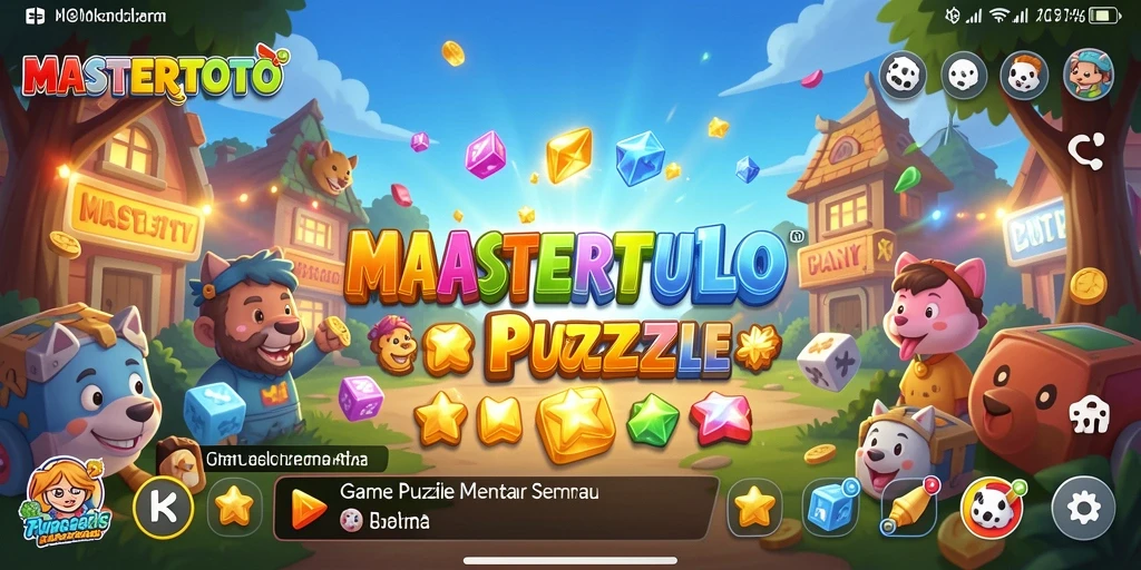 Tampilan menarik dari gameplay MASTERTOTO yang penuh tantangan puzzle.