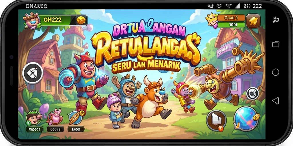 Tampilan gameplay menarik dari OH222 yang penuh tantangan.