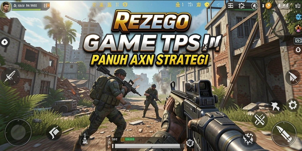 Gameplay REZEGO yang intens dengan aksi seru dan strategi.