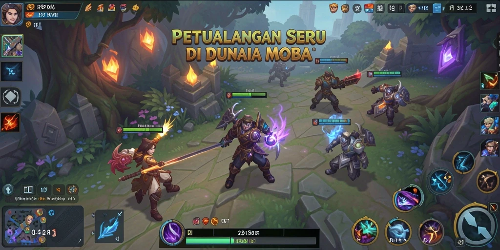 Tampilan gameplay RP8 yang seru dan mendebarkan saat pertempuran tim.