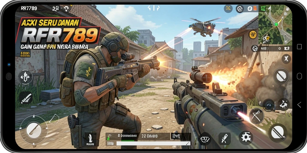 Tampilan gameplay seru dan mendebarkan di RR789.