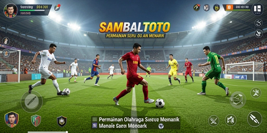 Tampilan gameplay menegangkan dalam SAMBALTOTO.