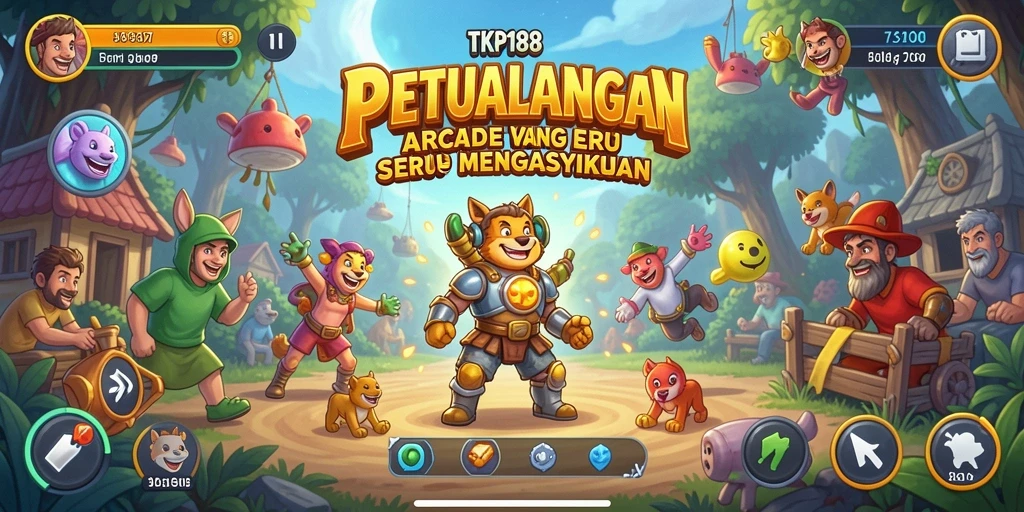 Tampilan gameplay seru dan menantang di TKP188.