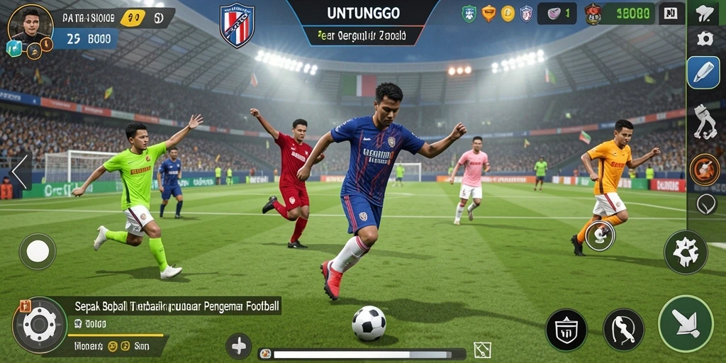 Gameplay seru UNTUNGGO dengan grafis yang memukau.