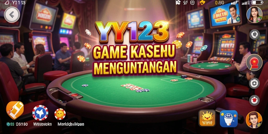 Tampilan gameplay menarik dari YY123 dengan grafis menawan.