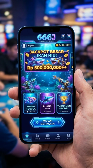 Tampilan antarmuka aplikasi 666j yang modern dan intuitif.